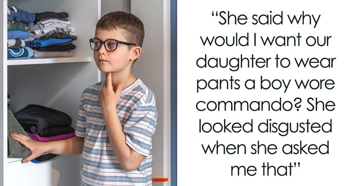 Wife Disgusted As Hubby Gives Daughter’s Pants To A Boy After A Bathroom Accident, Rages At Him