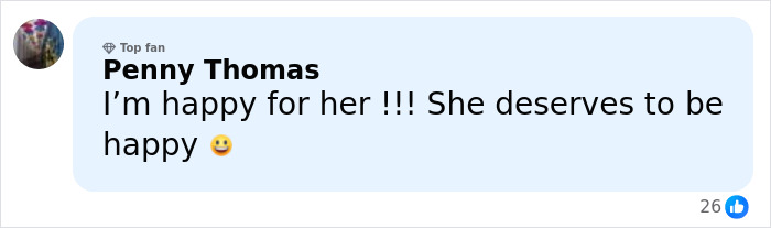 Comment from Penny Thomas expressing happiness for Reese Witherspoon amid discussions of her difficult Hollywood reputation.