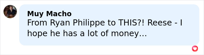 Comment on Reese Witherspoon&rsquo;s reputation and relationship, mentioning Hollywood and a German financier context.