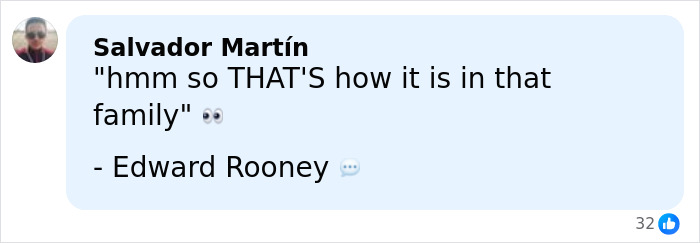 Comment about the Duggar family controversy shared by Salvador Martín, referencing convicted offender Josh Duggar and Joseph's arrest. Comment about the Duggar family controversy shared by Salvador Martín, referencing convicted offender Josh Duggar and Joseph's arrest.