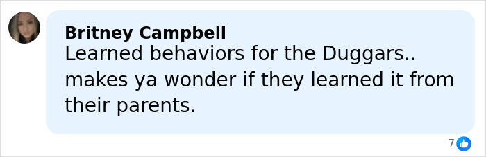 Comment from neighbor of Joseph and Kendra Duggar reacting to wife&rsquo;s arrest amid shocking allegations.