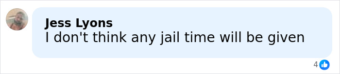 Screenshot of a Facebook comment discussing the former Louisiana mayor's fate after being caught at a pool party.