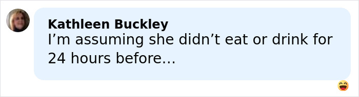 Comment from Kathleen Buckley sharing a humorous take on Gwyneth Paltrow&rsquo;s risky Oscars dress and its malfunction.