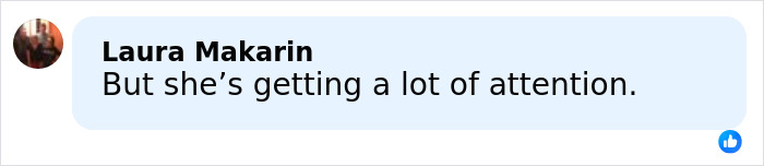 Screenshot of a Facebook comment highlighting attention on Gwyneth Paltrow&rsquo;s risky Oscars dress malfunction details.