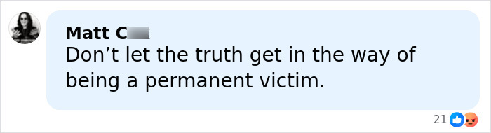 Screenshot of a social media comment responding to the star water polo player’s underwater incident claims. Screenshot of a social media comment responding to the star water polo player’s underwater incident claims.