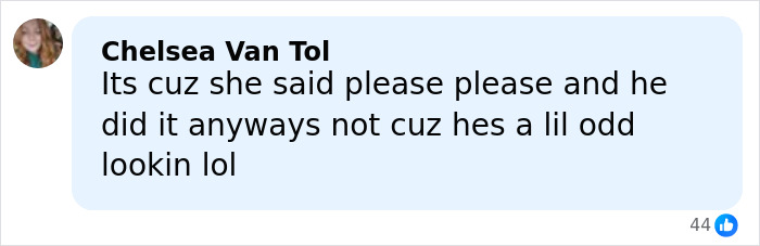 Comment by Chelsea Van Tol discussing Barry Keoghan reconsidering acting career amid backlash from Sabrina Carpenter fans over looks. Comment by Chelsea Van Tol discussing Barry Keoghan reconsidering acting career amid backlash from Sabrina Carpenter fans over looks.