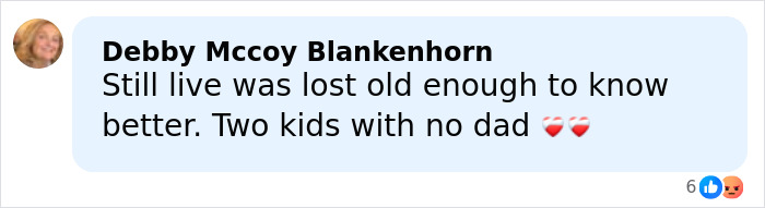 Comment discussing the tragic loss of a teacher’s life after a prank involving teens, expressing concern and judgment.