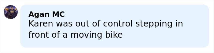 Comment on social media about Alan Ritchson wild fight with neighbor, mentioning dangerous behavior involving a moving bike.