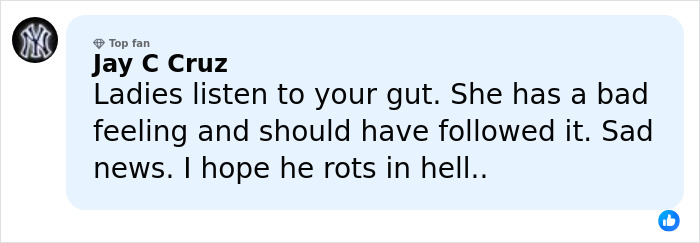 Comment warning ladies to listen to their gut amid disturbing new details in nurse&rsquo;s violent demise case at man&rsquo;s hands.