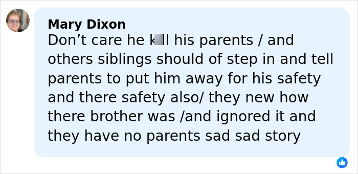 User comment raising concerns about Nick Reiner&rsquo;s account with disturbing talk and signs of breaking point