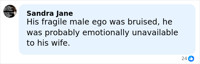 Comment by Sandra Jane discussing emotional unavailability related to the wife of Hawaii doctor accused of attempted homicide. Comment by Sandra Jane discussing emotional unavailability related to the wife of Hawaii doctor accused of attempted homicide.