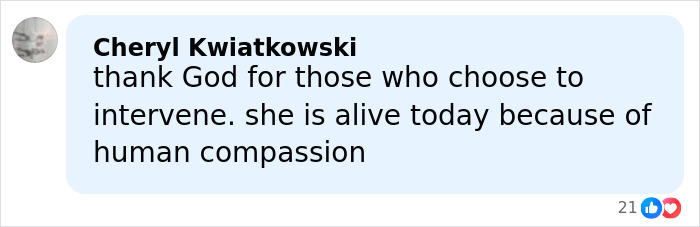 Comment expressing gratitude for intervention in attempted homicide case involving Hawaii doctor’s wife’s birthday hike attack. Comment expressing gratitude for intervention in attempted homicide case involving Hawaii doctor’s wife’s birthday hike attack.