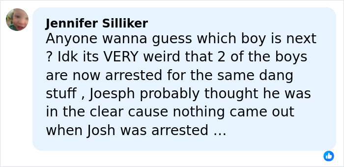 People Develop Horrifying Theory After Jim Bob And Michelle Duggar Speak Out About Son Joseph's Victim