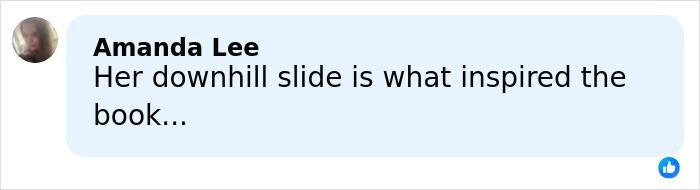 Commenter Amanda Lee reacting to Britney Spears' situation, discussing the heartbreaking reason behind her arrest.