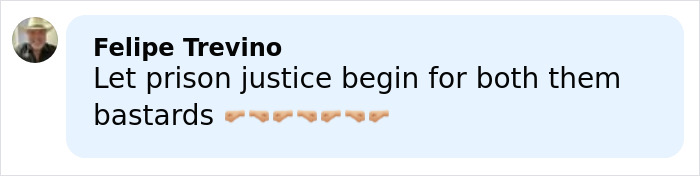 Social media comment expressing desire for justice in case of mom who allegedly allowed boyfriend to harm her young son.