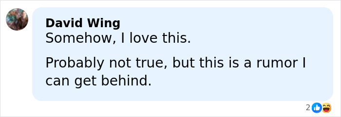 Comment by David Wing reacting to a bizarre online theory about Erika Kirk and Sydney Sweeney going viral.