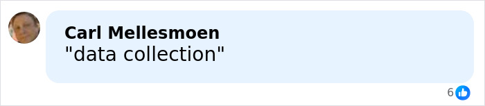 Person named Carl Mellesmoen commenting on data collection, related to disturbing insights from users' smart glasses.