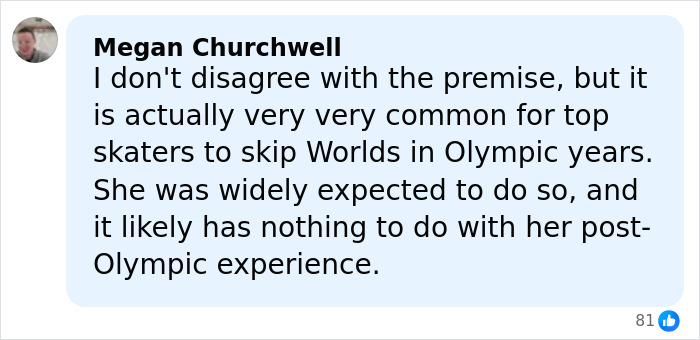 US Olympic hero Alysa Liu in a close-up portrait, looking serious after dropping out of World Championships incident.