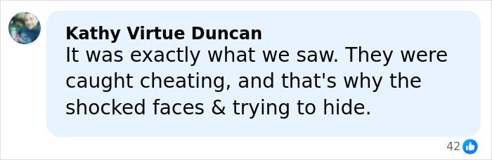 Comment from Kathy Virtue Duncan about the Coldplay Kiss Cam exec's viral moment confession in Oprah interview.
