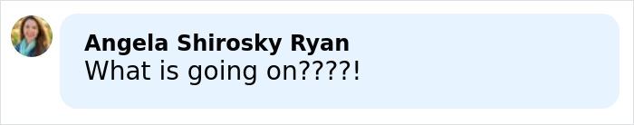 Woman reacts with shock and confusion in a social media comment, discussing female police officer crimes against teen boy case.