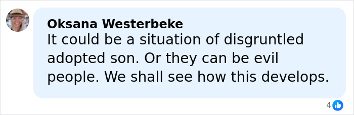 Comment by Oksana Westerbeke discussing possible reasons behind crimes committed by a female police officer against a teen boy.