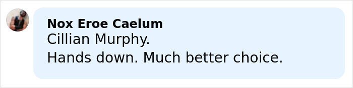 Comment on social media praising Cillian Murphy as the better choice to play Voldemort after new name tops the list. Comment on social media praising Cillian Murphy as the better choice to play Voldemort after new name tops the list.