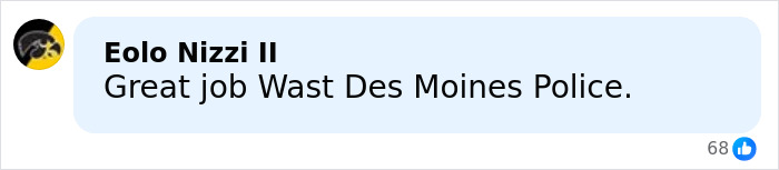 Comment praising West Des Moines Police for solving a mysterious homicide cold case of realtor after 15 years.