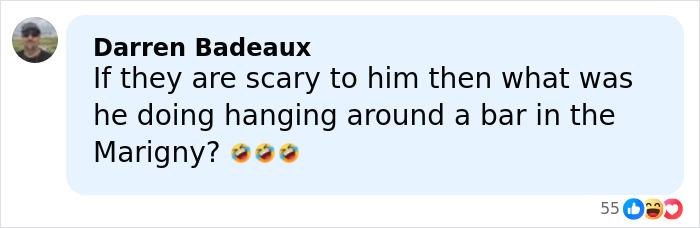 Comment by Darren Badeaux questioning Shia LaBeouf's actions amid Mardi Gras arrest and referencing his mental health concerns.