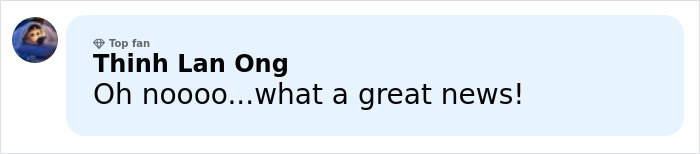 Comment by Thinh Lan Ong expressing excitement about Netflix cutting ties with Meghan Markle and the struggling As Ever brand.