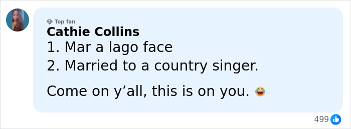 Social media comment discussing Gwen Stefani&rsquo;s Christian pivot and promotion of a controversial anti-abortion app.