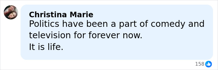 Vince Vaughn speaking passionately during an interview, criticizing late-night hosts Jimmy Kimmel and Stephen Colbert.