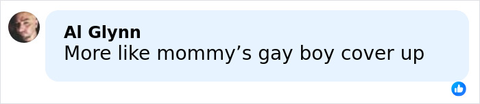 Facebook comment expressing a controversial opinion related to Robert Irwin's rumored new girlfriend and reactions.