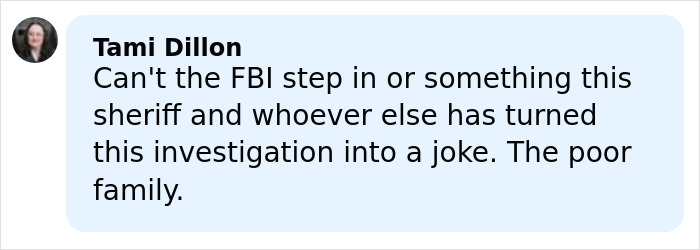 Person named Tami Dillon commenting on investigation frustrations in Nancy Guthrie case involving gloves mystery.