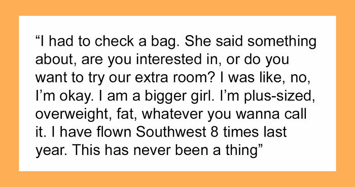 Plus‑Size Woman Goes Viral After Calling Out Airline For Forcing Her To Buy A Second Seat, Splits The Internet