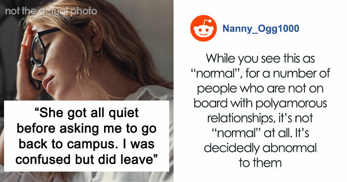 Guy’s Mom Finds Out Woman Grew Up In A Polyamorous Family, Notices Boyfriend Pulling Away