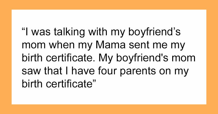 Guy’s Mom Finds Out Woman Grew Up In A Polyamorous Family, Notices Boyfriend Pulling Away