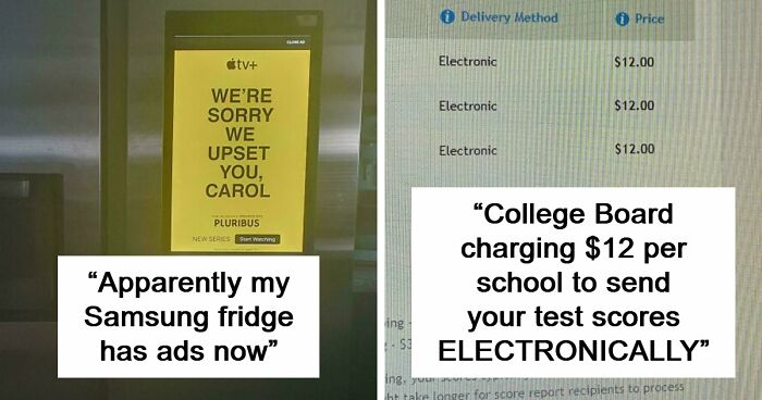 “My Car Is Getting Advertisements Now?”: 67 Examples Of Design That Feels Genuinely Evil (New Pics)