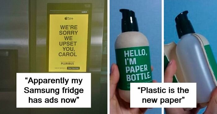 “My Car Is Getting Advertisements Now?”: 67 Examples Of Design That Feels Genuinely Evil (New Pics)