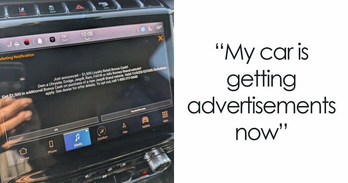 “My Car Is Getting Advertisements Now?”: 67 Examples Of Design That Feels Genuinely Evil (New Pics)