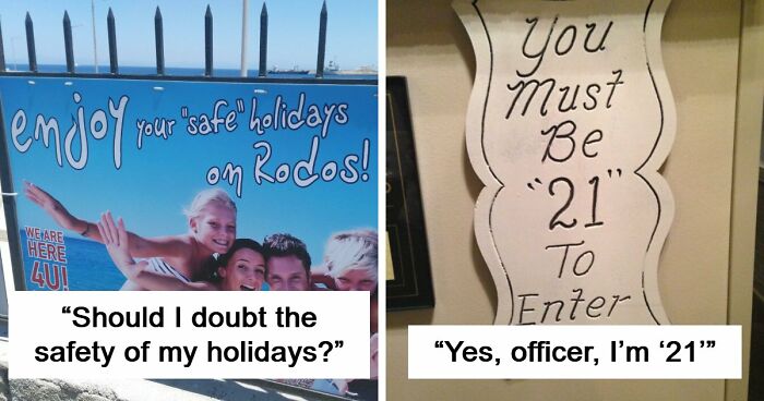 51 Signs That Put Quotation Marks In Places That Made Everything Sound Hilariously Suspicious (New Pics)