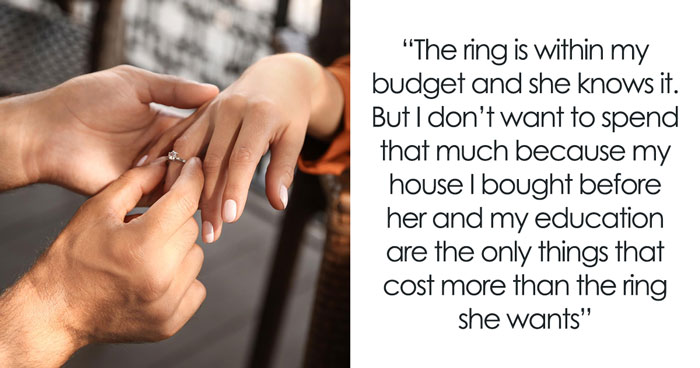 Woman’s Dream Ring Comes With An $18,000 Price Tag, Fiancé Has To Fork Out Or Walk Out