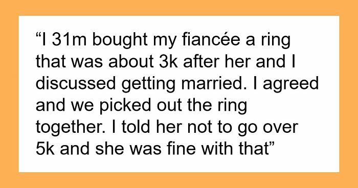 Woman’s Dream Ring Comes With An $18,000 Price Tag, Fiancé Has To Fork Out Or Walk Out