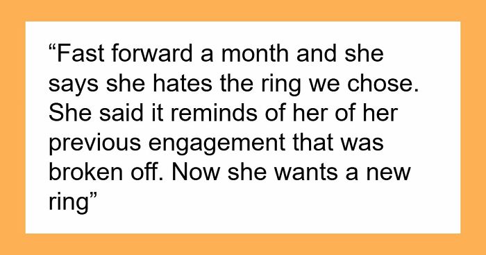 Woman’s Dream Ring Comes With An $18,000 Price Tag, Fiancé Has To Fork Out Or Walk Out