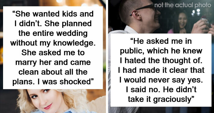 79 Times People Popped The Question And Had To Put The Ring Back In Their Pocket In Embarrassment