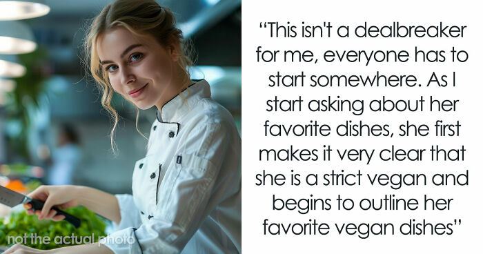 Vegan Chef Interviews For Steakhouse Job, Expects To Land It Despite Refusing To Taste Her Own Food