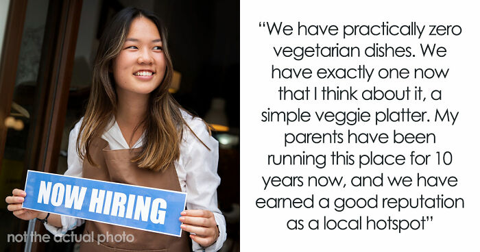 Vegan Chef Interviews For Steakhouse Job, Expects To Land It Despite Refusing To Taste Her Own Food