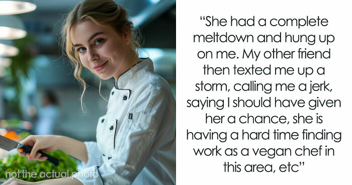 Vegan Chef Applies To Run Meat-Heavy Grill Kitchen, Interview Ends In Meltdown As She Gets Rejected