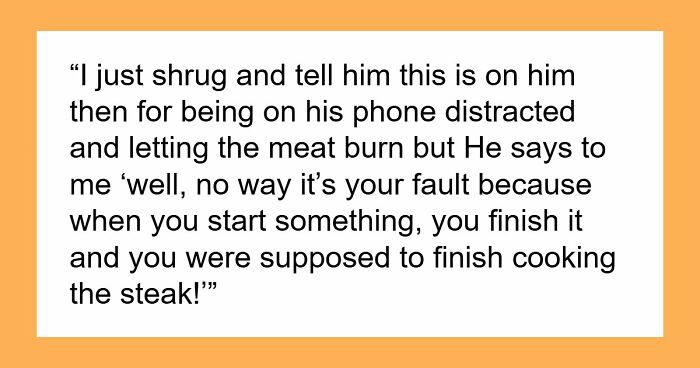 Guy Harvests Strawberries In Game Instead Of Watching Steak, Blames Wife When Dinner Turns Charcoal