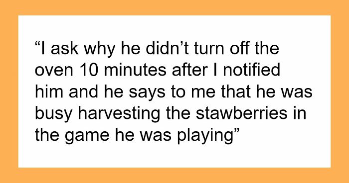 Guy Harvests Strawberries In Game Instead Of Watching Steak, Blames Wife When Dinner Turns Charcoal