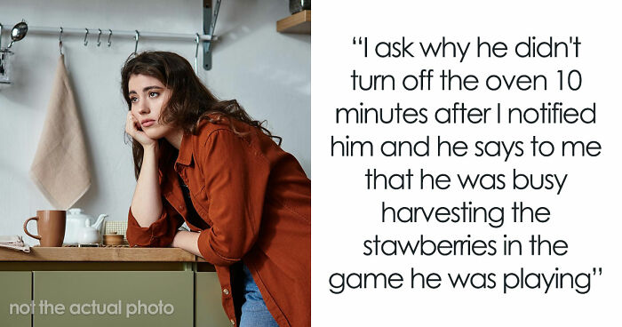 Man Forces Tired Wife To Cook Him A Steak, Expects Pay When It Gets Burned Because Of Him